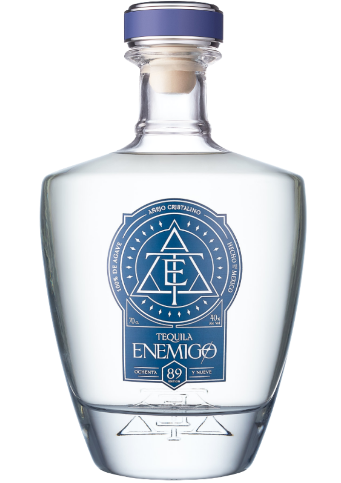 Tequila Enemigo Añejo Cristalino 750 mL (OFERTA EXCLUSIVA EN LÍNEA)