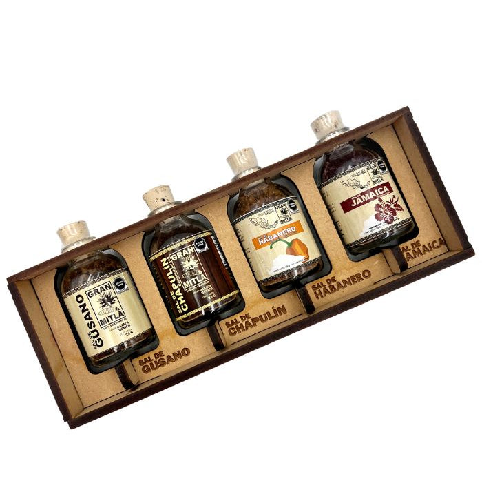 Kit 4 Sales de 25 g Gran Mitla (REGALO EXCLUSIVO EN LÍNEA)