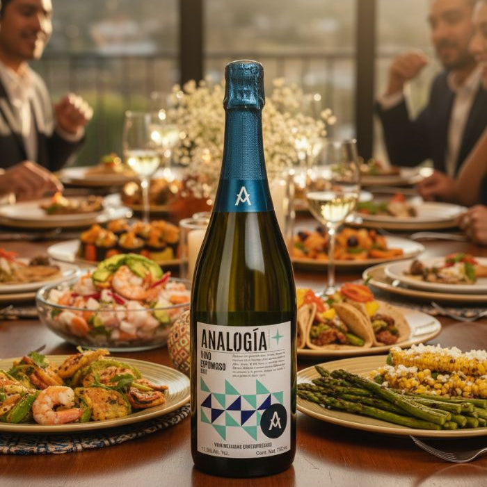 Vino Espumoso Analogía Brut 750 mL
