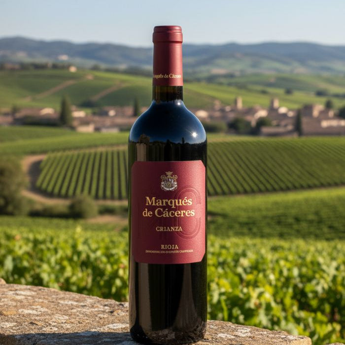 Vino Tinto Marqués de Cáceres Crianza 750 mL