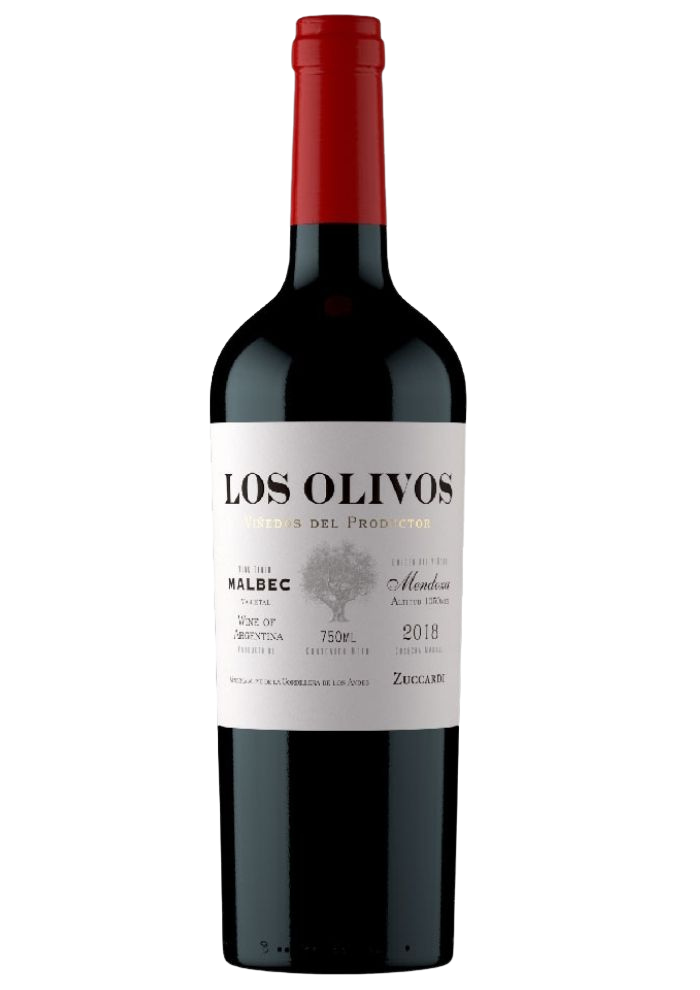Vino Tinto Los Olivos Malbec 750 mL