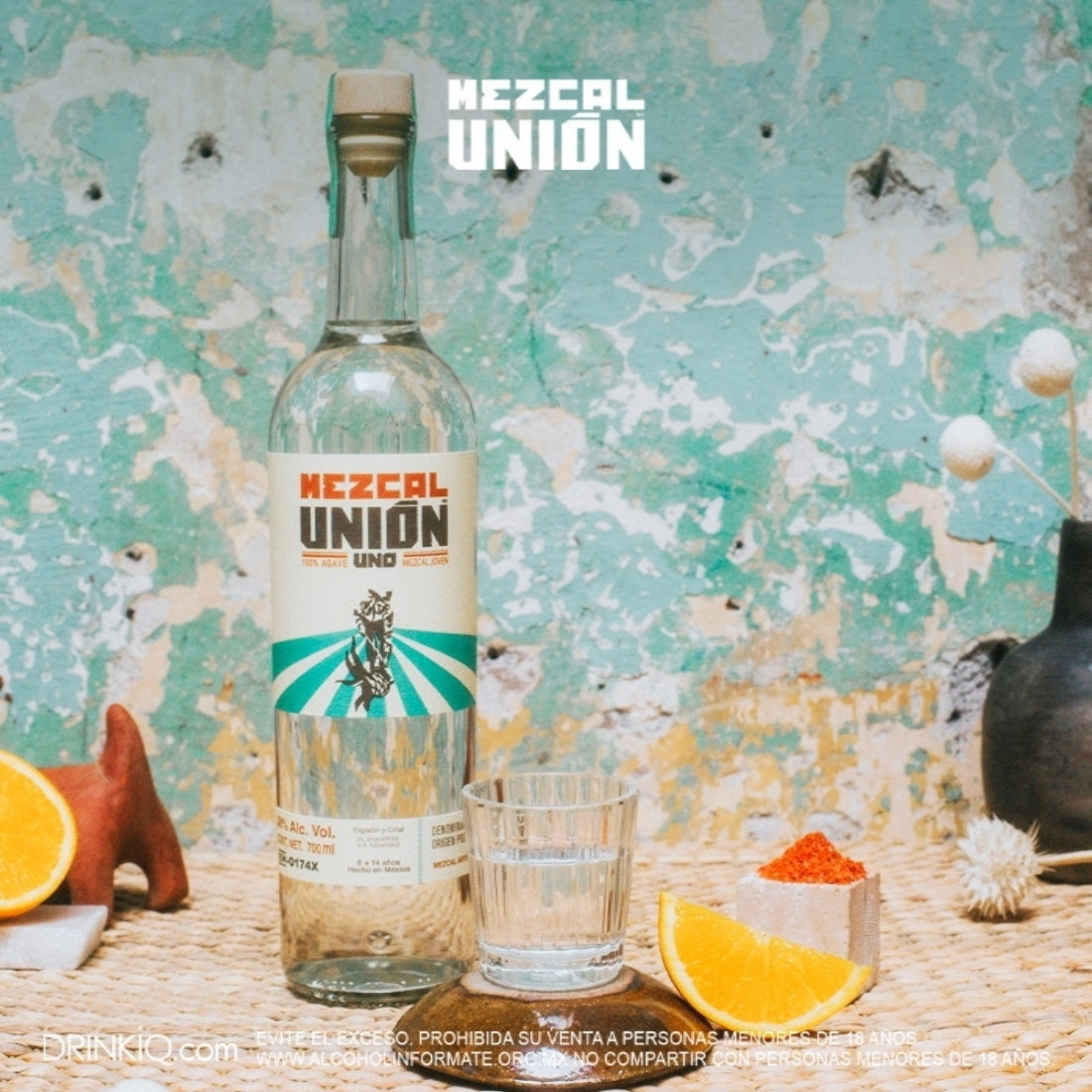 Mezcal Unión Uno Joven Espadín y Cirial 700 ml