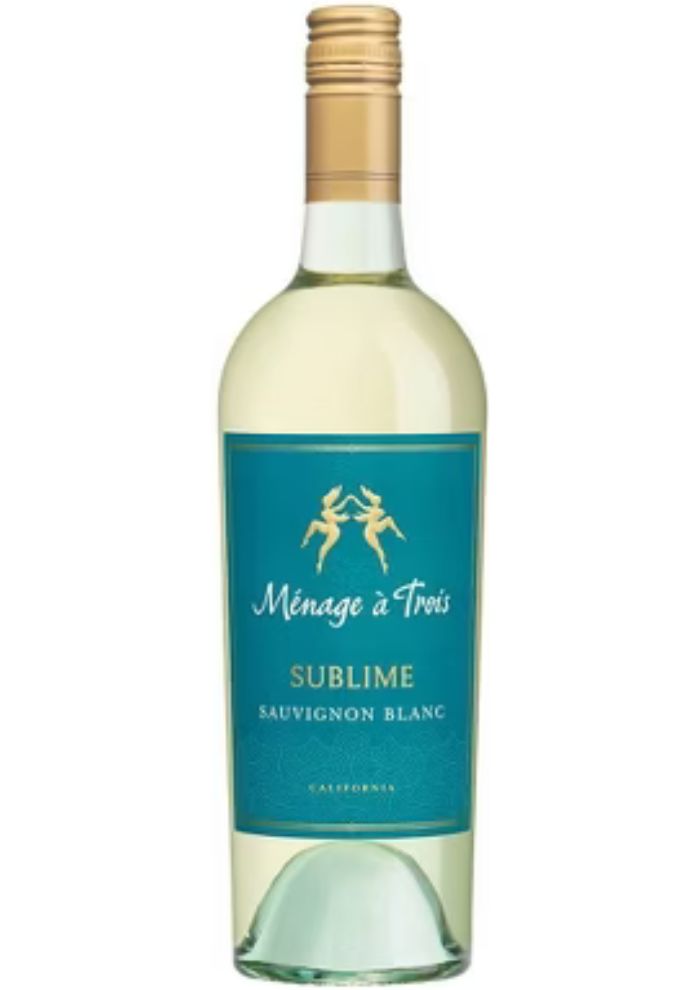 Vino Blanco Ménage à Trois Sublime Sauvignon Blanc 750 mL