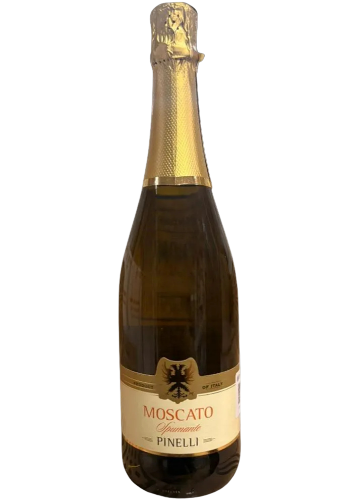 Vino Espumoso Moscato Spumante Pinelli 750 mL