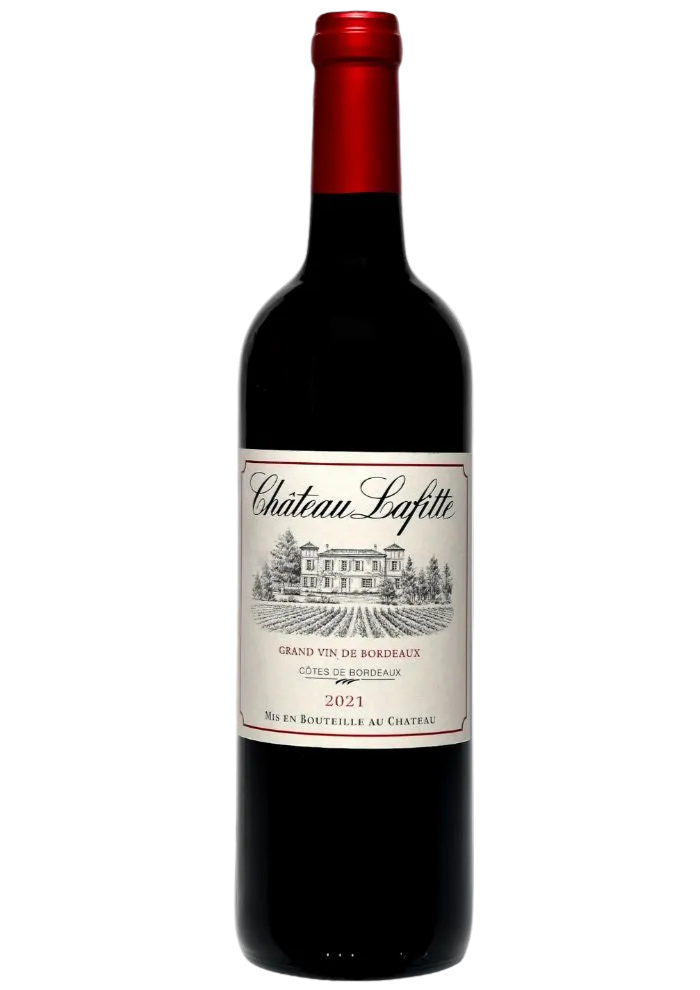 Vino Tinto Chateau Lafitte AOP Cotes De Bordeaux 750 mL