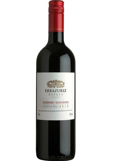 Vino Tinto Errazuriz Cabernet Sauvignon Reserva 750 mL
