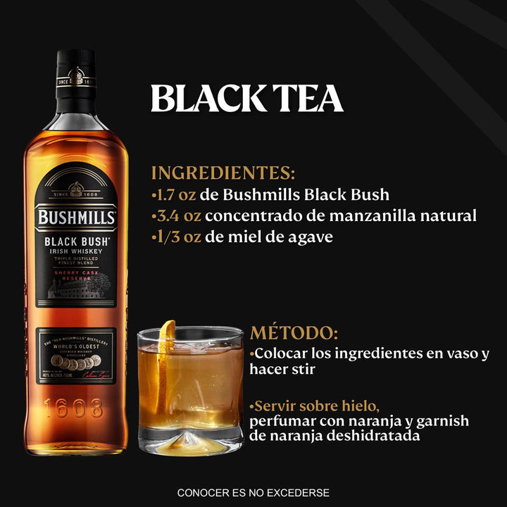 Whisky Bushmills Black Bush 750 mL (OFERTA EXCLUSIVA EN LÍNEA)