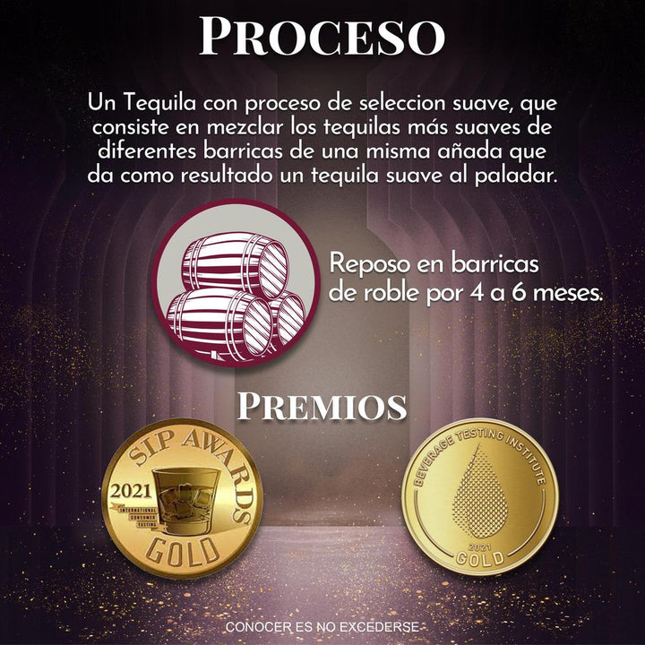 Tequila Gran Centenario Reposado 950 mL (OFERTA EXCLUSIVA EN LÍNEA)