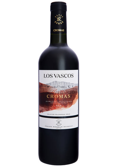 Vino Tinto Los Vascos Cromas Gran Reserva 750 ml + Descorchador (REGALO EXCLUSIVO EN LÍNEA)