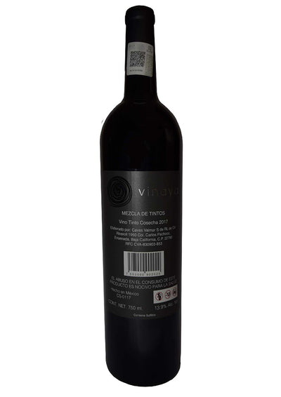 Vino Tinto Vinaya 750 mL