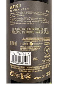 Vino Blanco Matsu La Jefa 750 mL