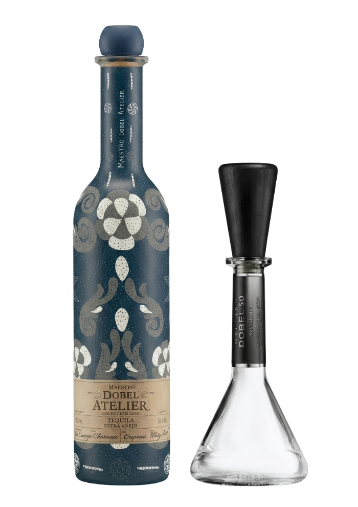 Tequila Maestro Tequilero Dobel Atelier Extra Añejo 700 mL + Tequila Maestro Tequilero Dobel Cristalino 375 mL