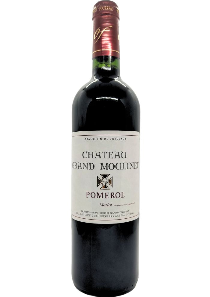 Vino Tinto Chateau Grand Moulinet Pomerol 750 mL