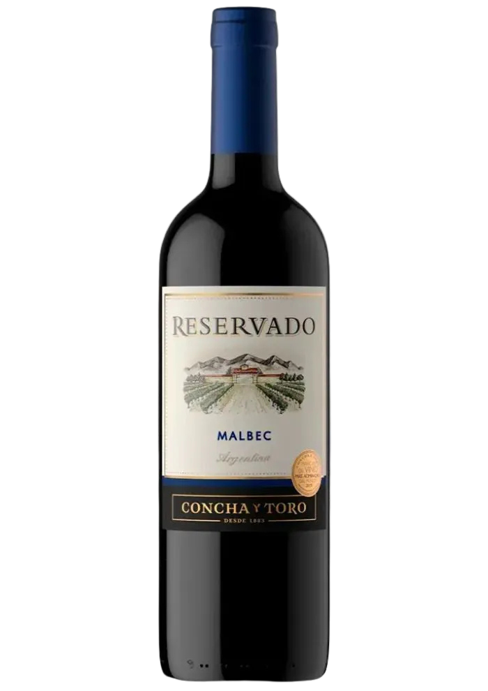 Vino Tinto Concha y Toro Malbec Reservado 750 mL (OFERTA EXCLUSIVA EN LÍNEA)