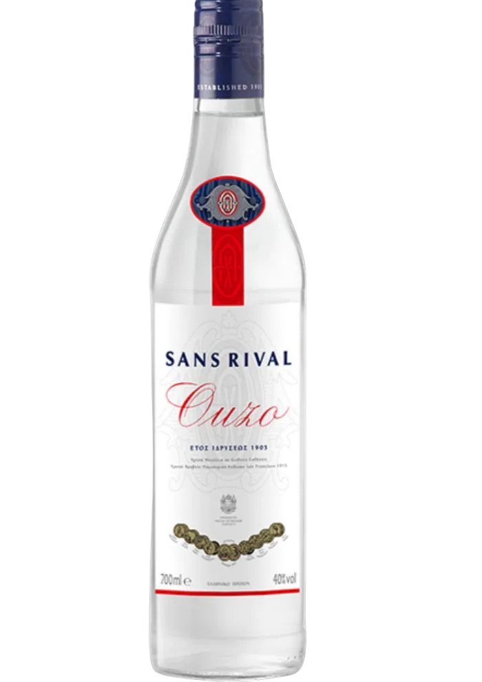 Licor de Anis Ouzo Sans Rival 700 mL (OFERTA EXCLUSIVA EN LÍNEA)