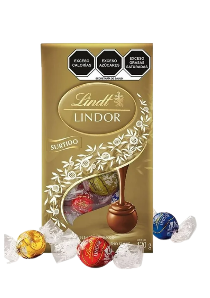 Chocolate Lindt Lindor Surtido 120 g