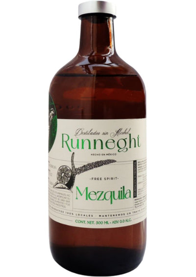 Destilado Sin Alcohol Runneght Mezquila 500 mL
