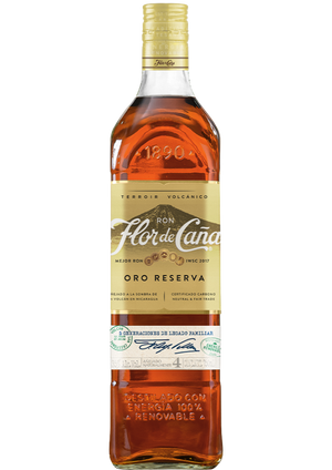 Ron Flor de Caña Gold 4 Años 750 mL (OFERTA EXCLUSIVA EN LÍNEA)