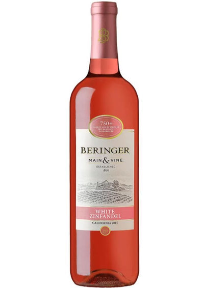 Vino Rosado Beringer White Zinfandel 750 mL