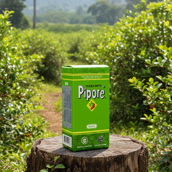 Yerba Mate suave con palo Piporé 500g