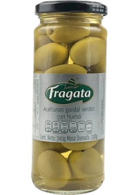 Aceituna verde gordal con hueso Fragata 340 g
