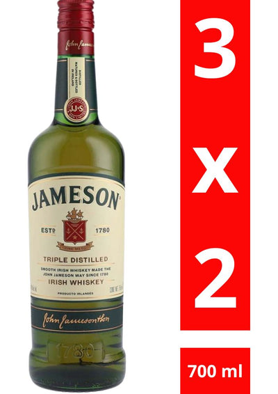 Whisky John Jameson Irlandes 700 ml (OFERTA EXCLUSIVA EN LÍNEA)