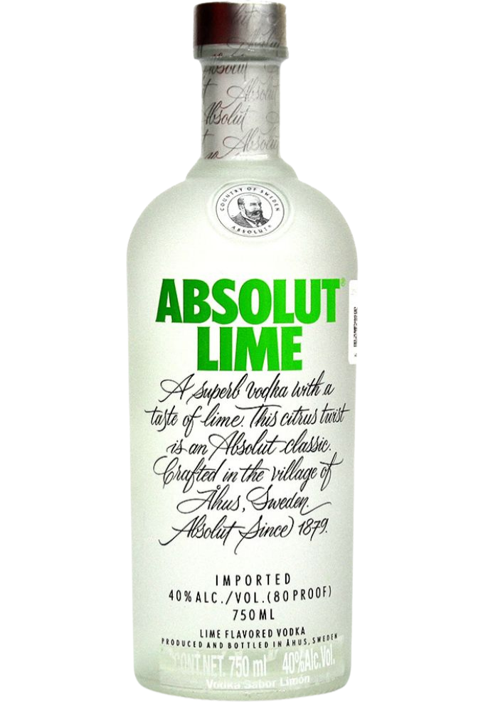 Vodka Absolut Lime 750 mL