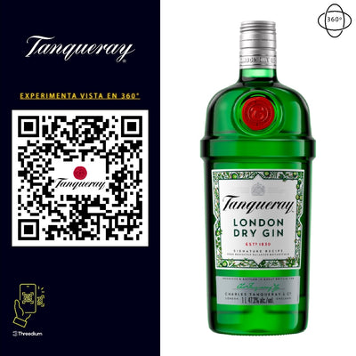 Ginebra Tanqueray London Dry Herbal 750 ml