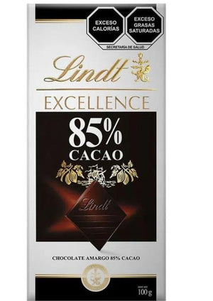 Chocolate Lindt Excellence 85% Cacao 100 g (OFERTA EXCLUSIVA EN LÍNEA)