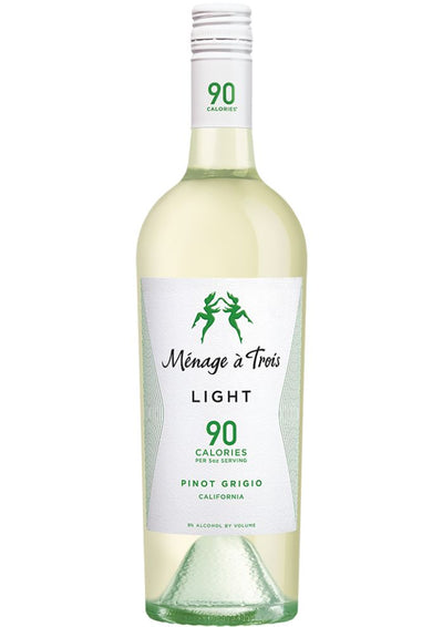 Vino Blanco Ménage à Trois Light Pinot Grigio 750 mL