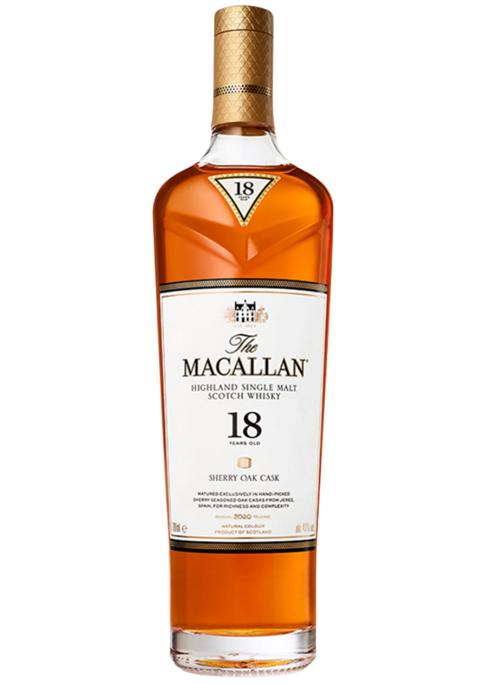 Whisky Macallan Sherry 18 años  700 mL