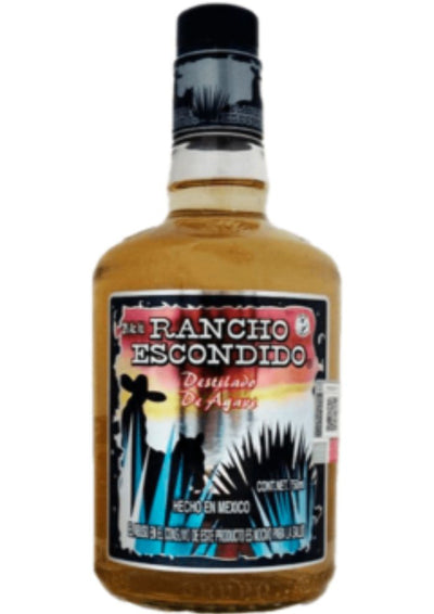 Tequila Destilado de Agave Rancho Escondido 750 mL