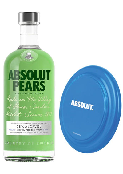 Vodka Absolut Pears 750 mL  + 1 Frisbee  (REGALO EXCLUSIVO EN LÍNEA)