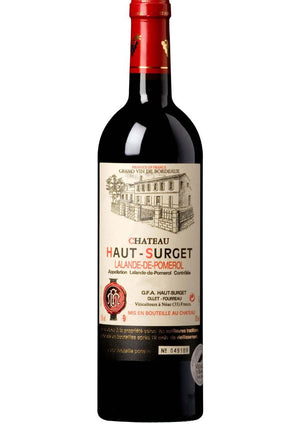 Vino Tinto Chateau Haut Surget AOP Lalande De Pomerol 750 mL