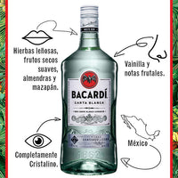 Ron Bacardi Carta Blanca 1750 mL