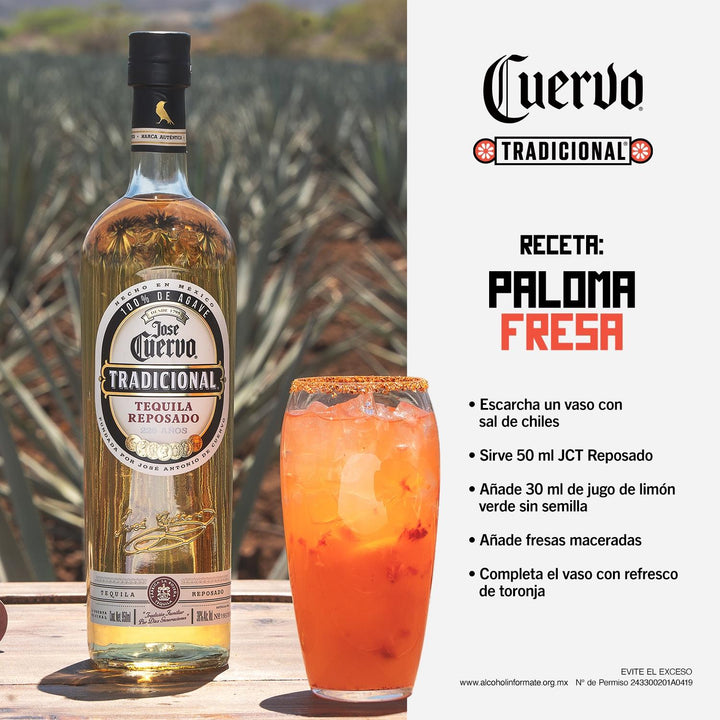 Tequila Cuervo Tradicional Reposado 950 mL (OFERTA EXCLUSIVA EN LÍNEA)