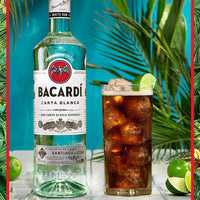 Ron Bacardi Carta Blanca 980ml (OFERTA EXCLUSIVA EN LÍNEA)