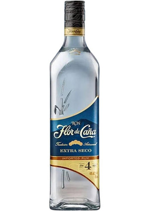 Ron Flor de Caña Extra Dry 4 Años 750 mL