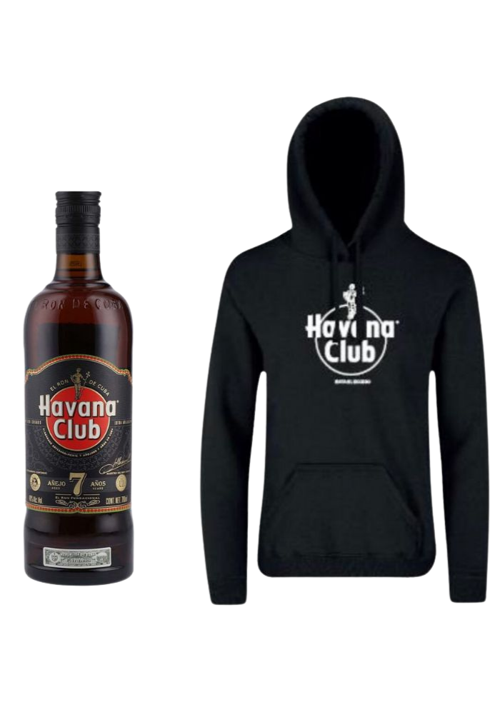 Ron Havana Club 7 años 700 mL + Sudadera (REGALO EXCLUSIVO EN LÍNEA)