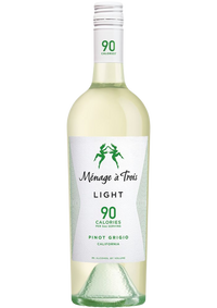 Vino Blanco Ménage à Trois Light Pinot Grigio 750 mL (OFERTA EXCLUSIVA EN LÍNEA)