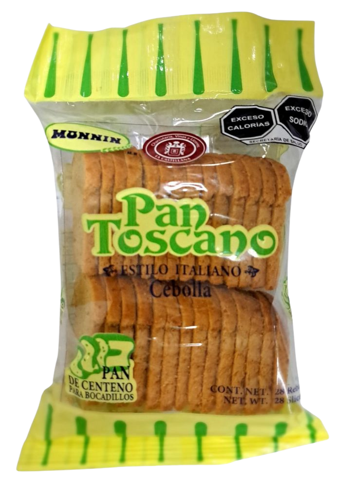 Pan Toscano De Cebolla Monnin 100 g