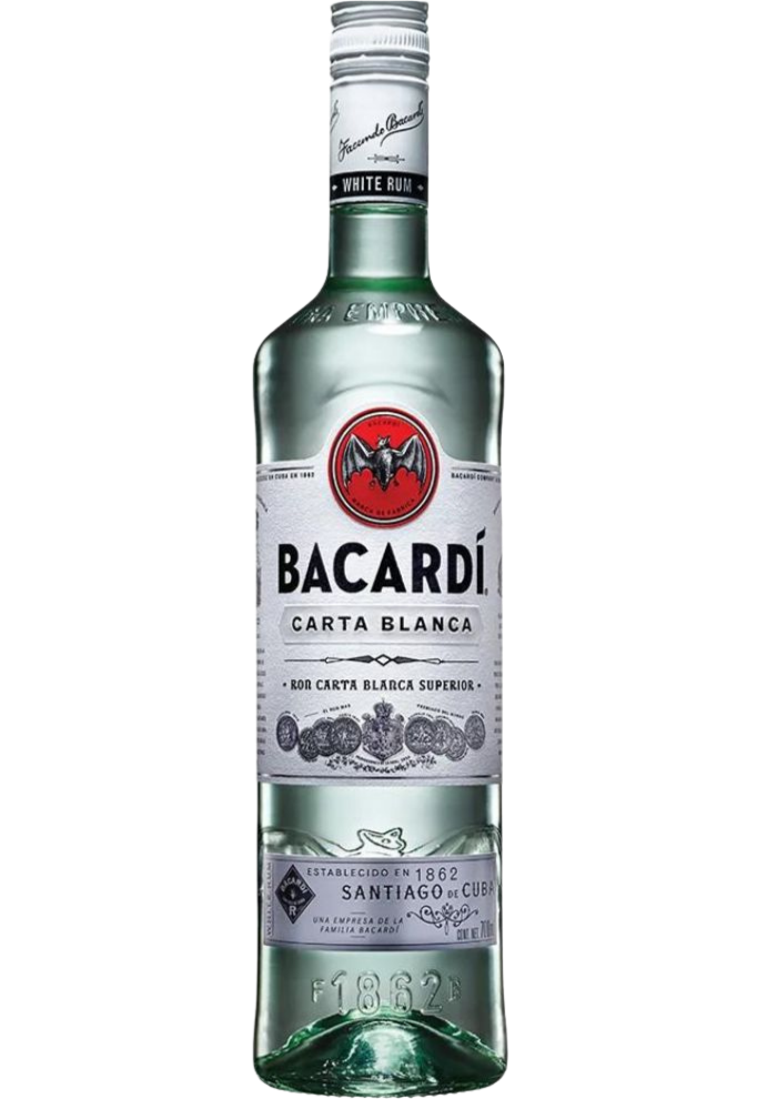 Ron Bacardi Carta Blanca 700 mL (OFERTA EXCLUSIVA EN LÍNEA)