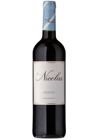 Vino Tinto Maison Nicolas Merlot Pays D´OC 750 mL