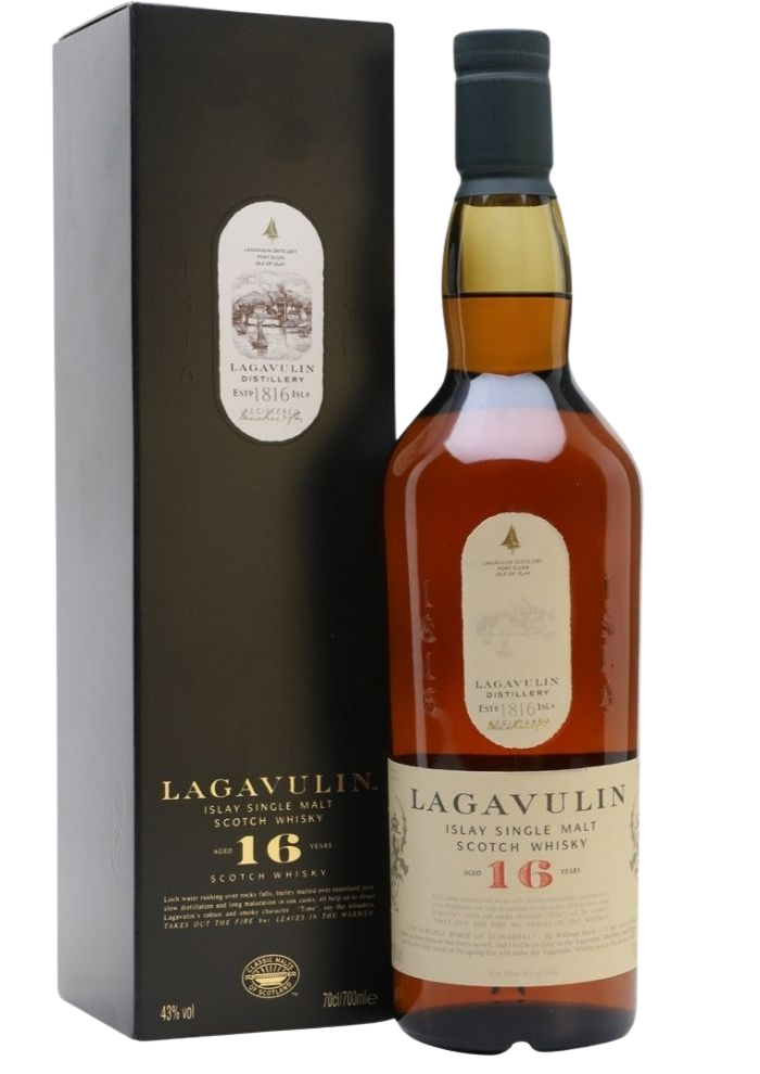 Whisky Lagavulin 16 años Single Malt 750 ml