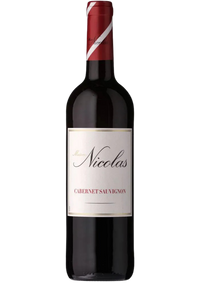 Vino Tinto Maison Nicolas Cabernet Sauvignon Pays D´OC 750 mL