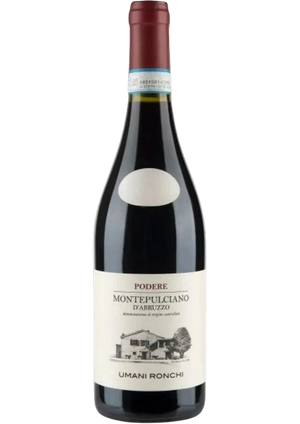Vino Tinto Umani Ronchi Podere Montelpulciano D'abruzzo 750 mL