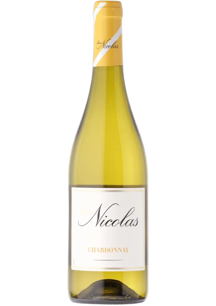 Vino Blanco Maison Nicolas Chardonnay Pays D´OC 750 mL