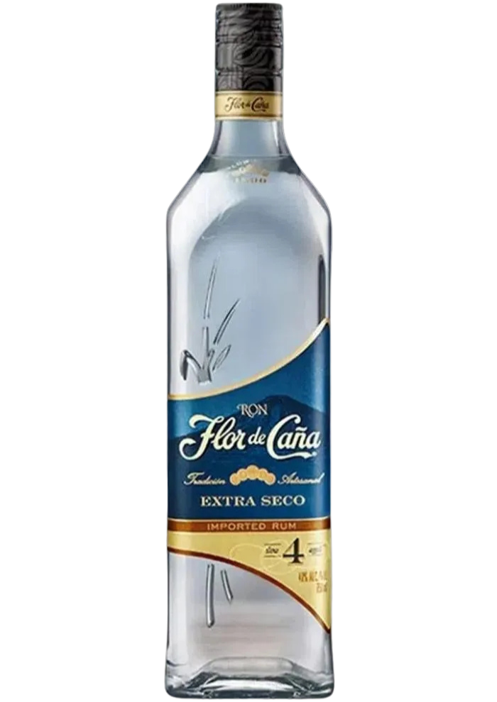 Ron Flor de Caña Extra Dry 4 Años 750 mL  (OFERTA EXCLUSIVA EN LÍNEA)