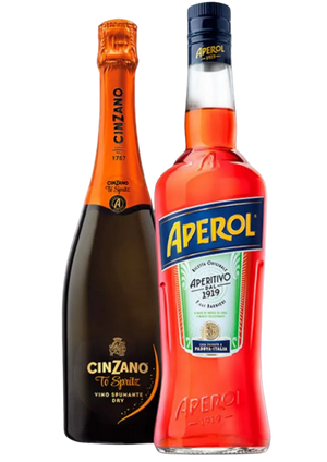 Aperitivo Aperol 700 Ml + Cinzano Pro-spritz 750 Ml