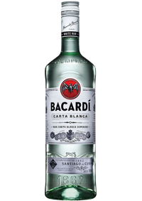 Ron Bacardi Carta Blanca 980ml (OFERTA EXCLUSIVA EN LÍNEA)
